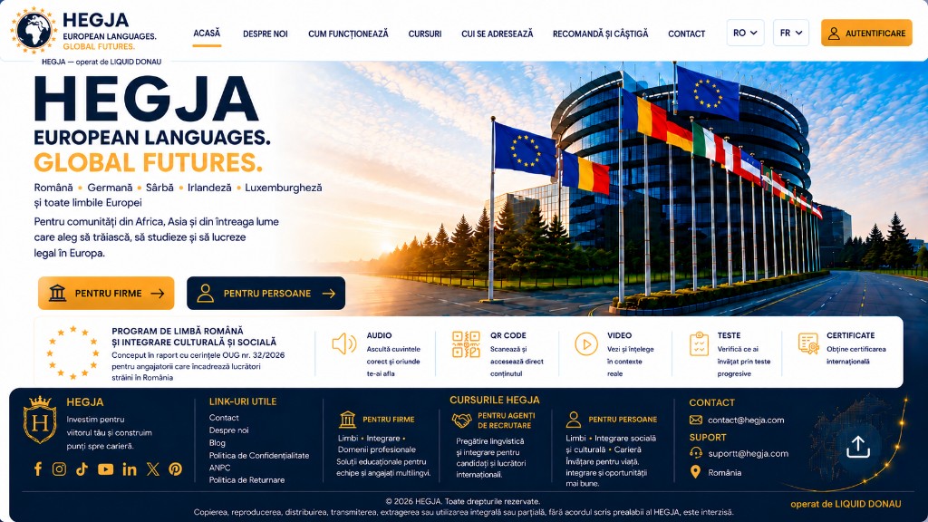 HEGJA European Languages. Global Futures.